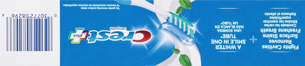 slide 7 of 9, Crest Plus Extra Whitening Toothpaste, Clean Mint, 5.4 oz, 5.4 oz