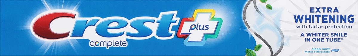 slide 6 of 9, Crest Plus Extra Whitening Toothpaste, Clean Mint, 5.4 oz, 5.4 oz