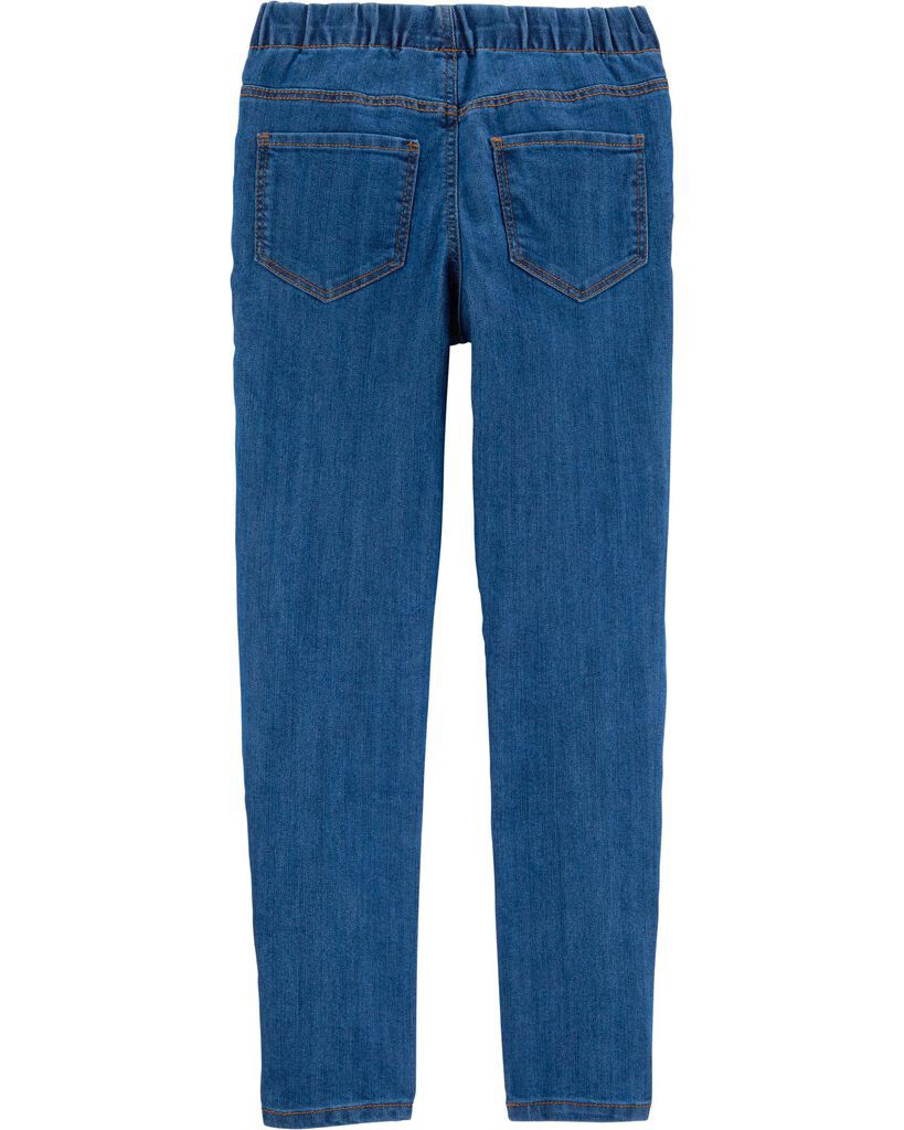 slide 2 of 4, Oshkosh Kid Medium Wash Pull-On Skinny-Leg Jeans Oceana Wash 12, 1 ct