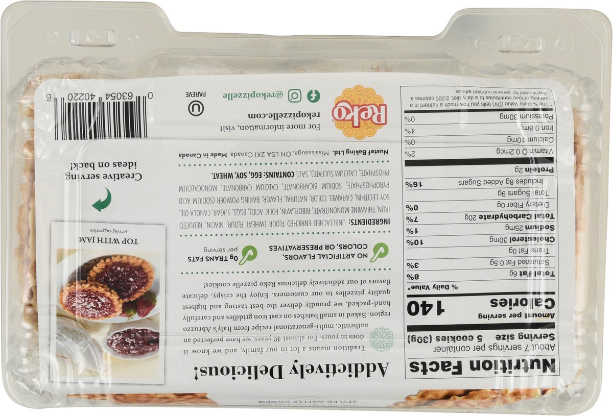 slide 12 of 14, Reko Anise Pizzelle 7 oz, 7 oz