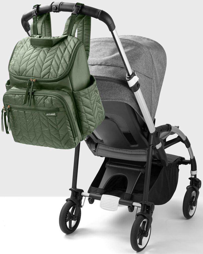 slide 12 of 15, Skip Hop Forma Diaper Backpack - Sage, 1 ct