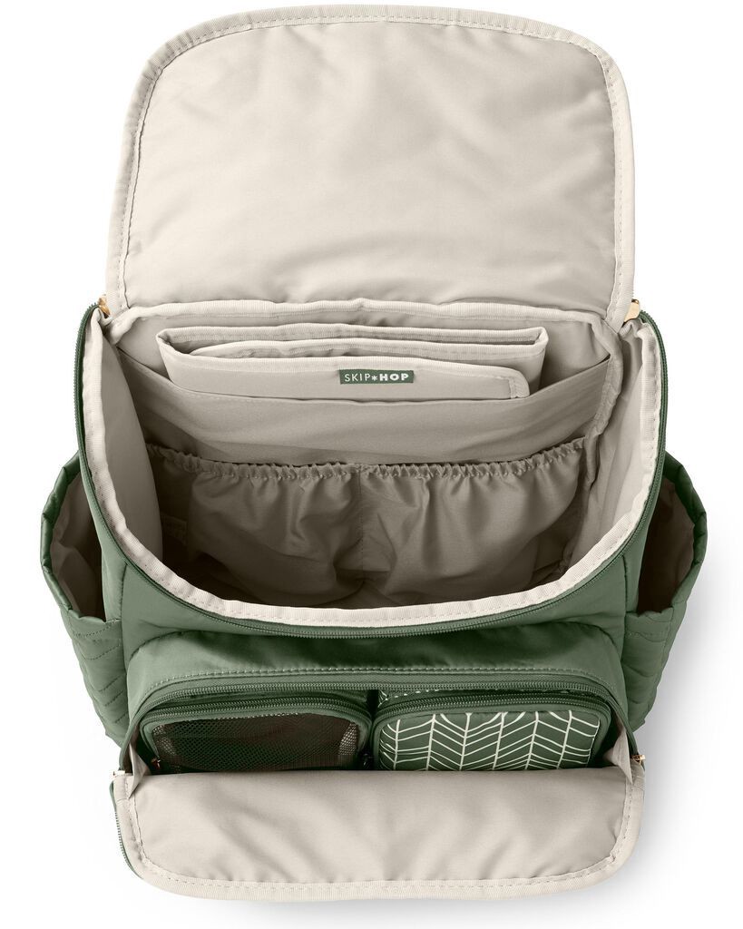 slide 13 of 15, Skip Hop Forma Diaper Backpack - Sage, 1 ct