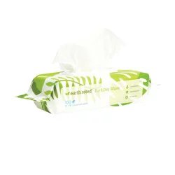 Earth Rated Compostable Wipes for Dogs - Unscented - 100ct