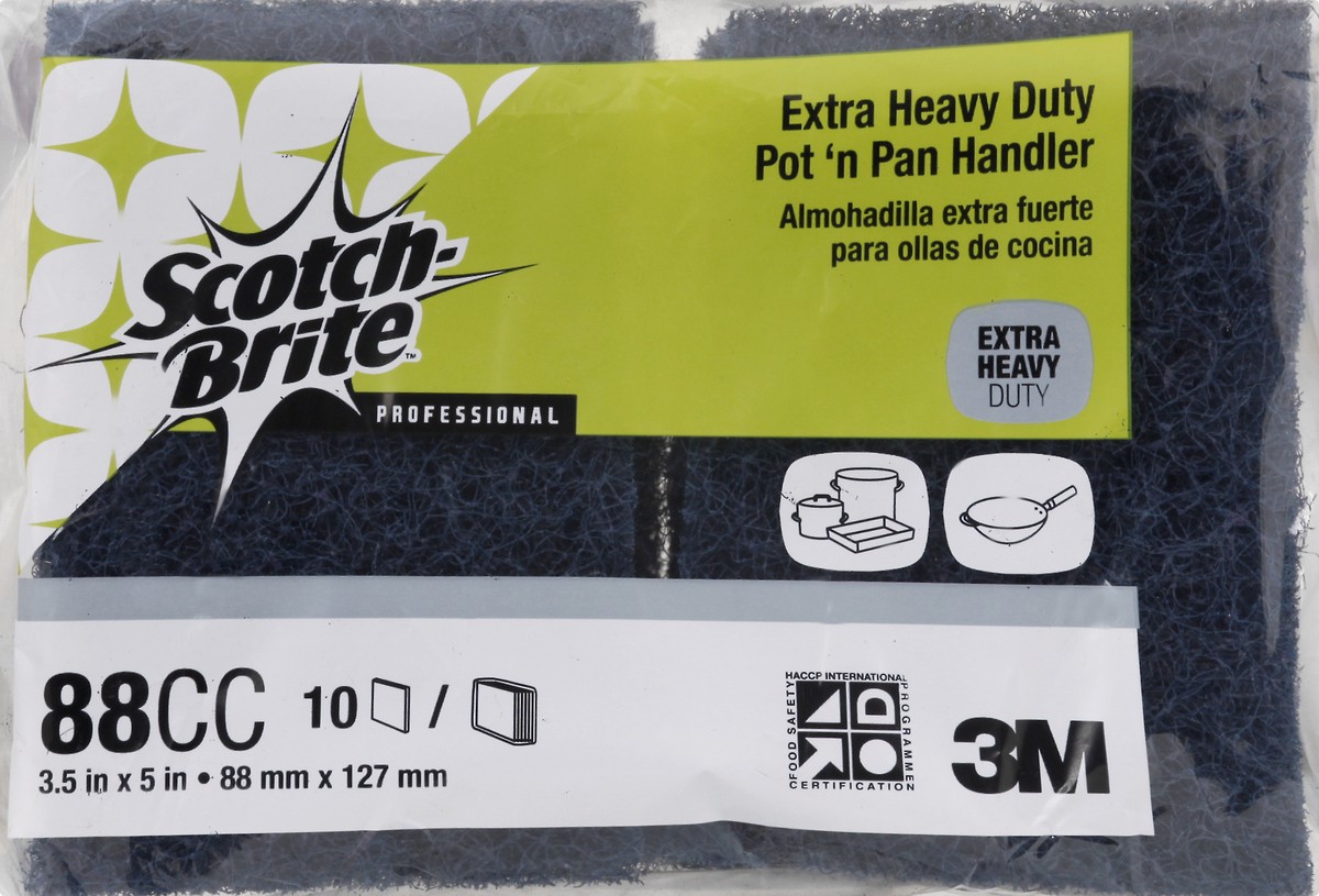slide 1 of 4, Scotch-Brite Extra Heavy Duty Pot 'n Pan Handler 10 ea, 10 ct