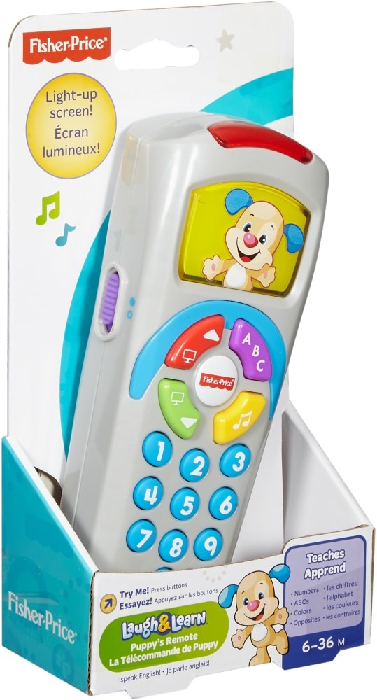 slide 1 of 1, Fisher-Price Laugh & Learn Click'n Learn Remote, 1 ct