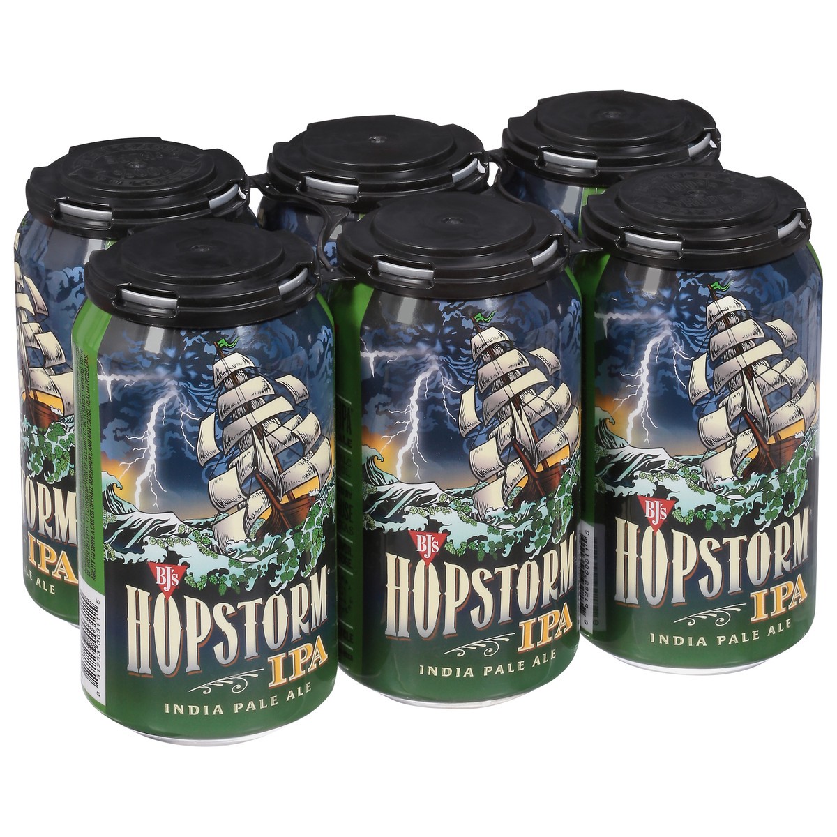 slide 2 of 9, BJ's IPA Hopstorm Beer 6 - 12 fl oz Cans, 6 ct; 12 oz