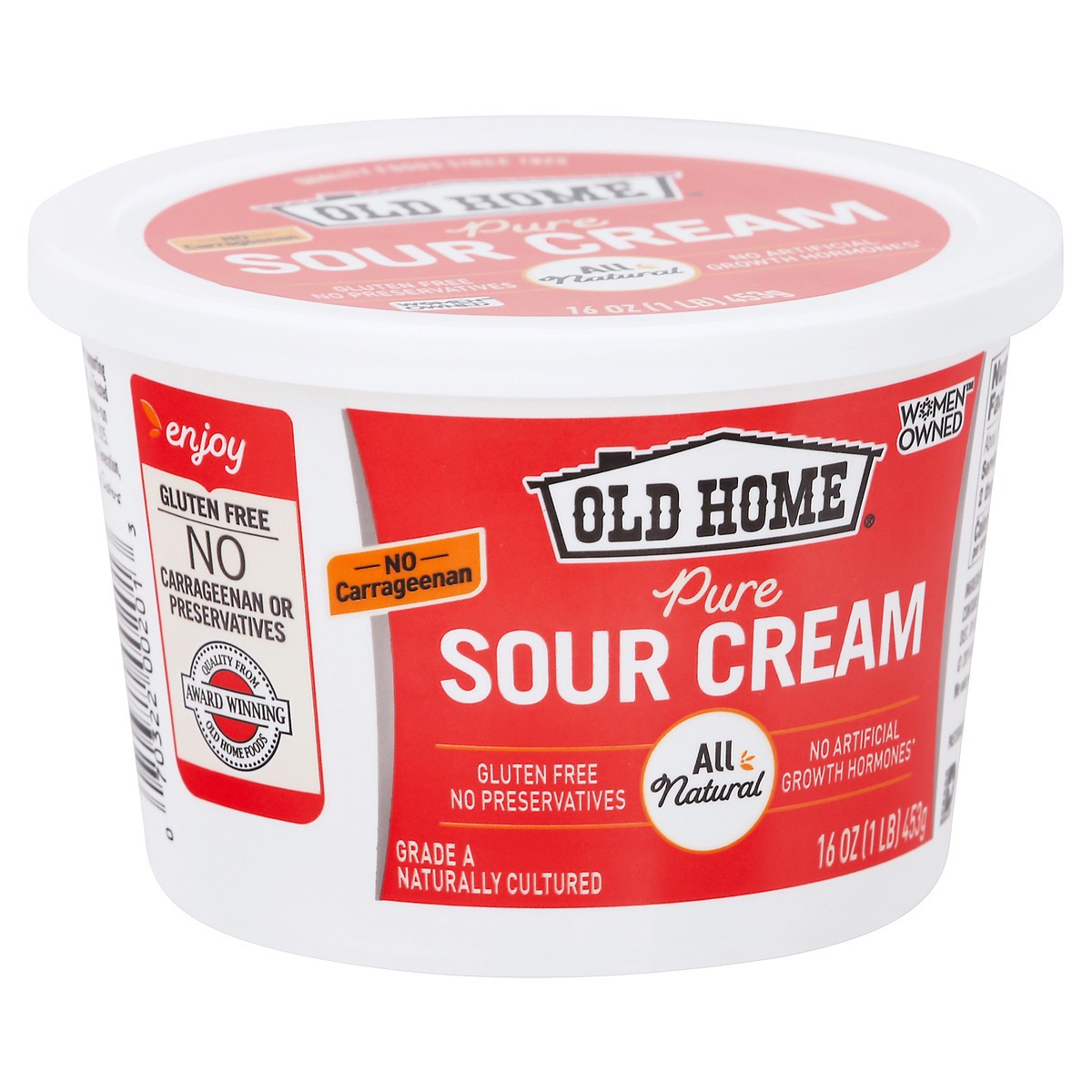 slide 8 of 9, Old Home Sour Cream, 16 oz