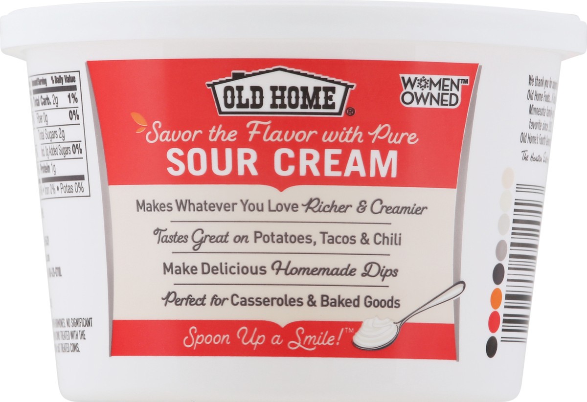 slide 9 of 9, Old Home Sour Cream, 16 oz