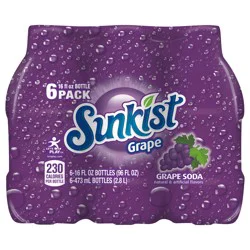 Sunkist Grape Soda- 6 ct