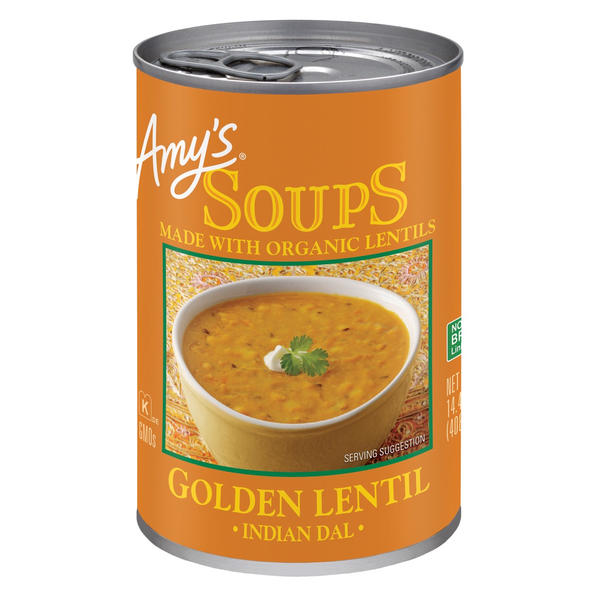 slide 5 of 8, Amy's Organic Golden Lentil Soup, 