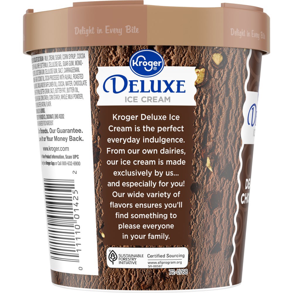 slide 2 of 4, Kroger Deluxe Death By Chocolate Ice Cream, 16 fl oz