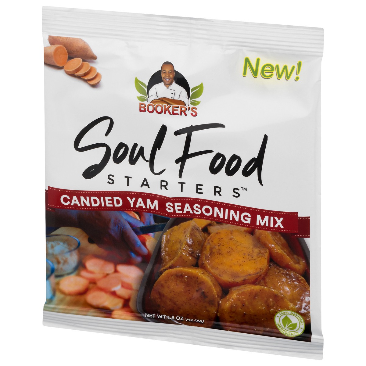 slide 6 of 9, BOOKERS Soul Food Starters Candied Yam Seasoning Mix - 1.5 oz, 1.5 oz