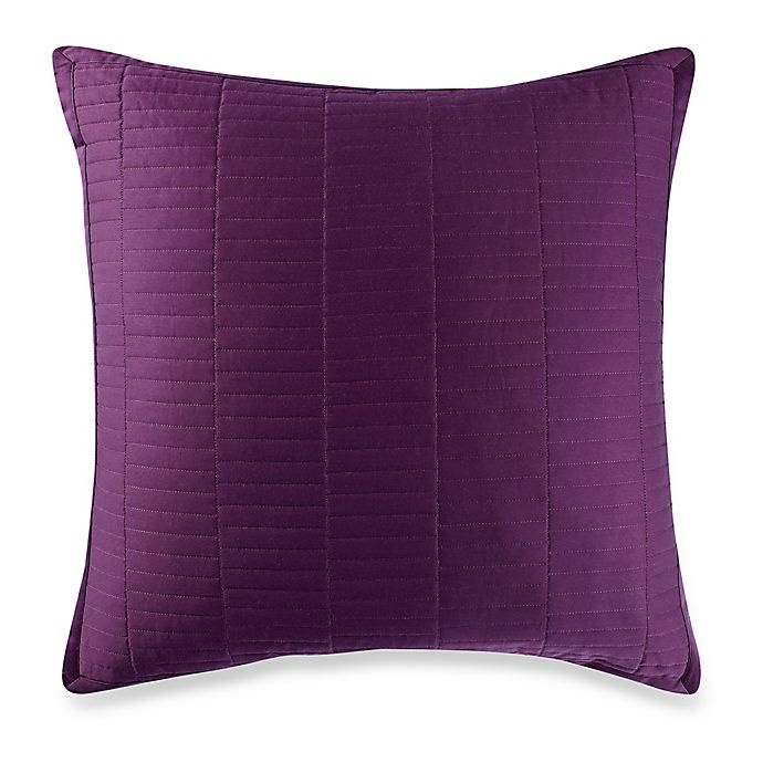 slide 1 of 1, Real Simple Dune European Pillow Sham - Eggplant, 1 ct