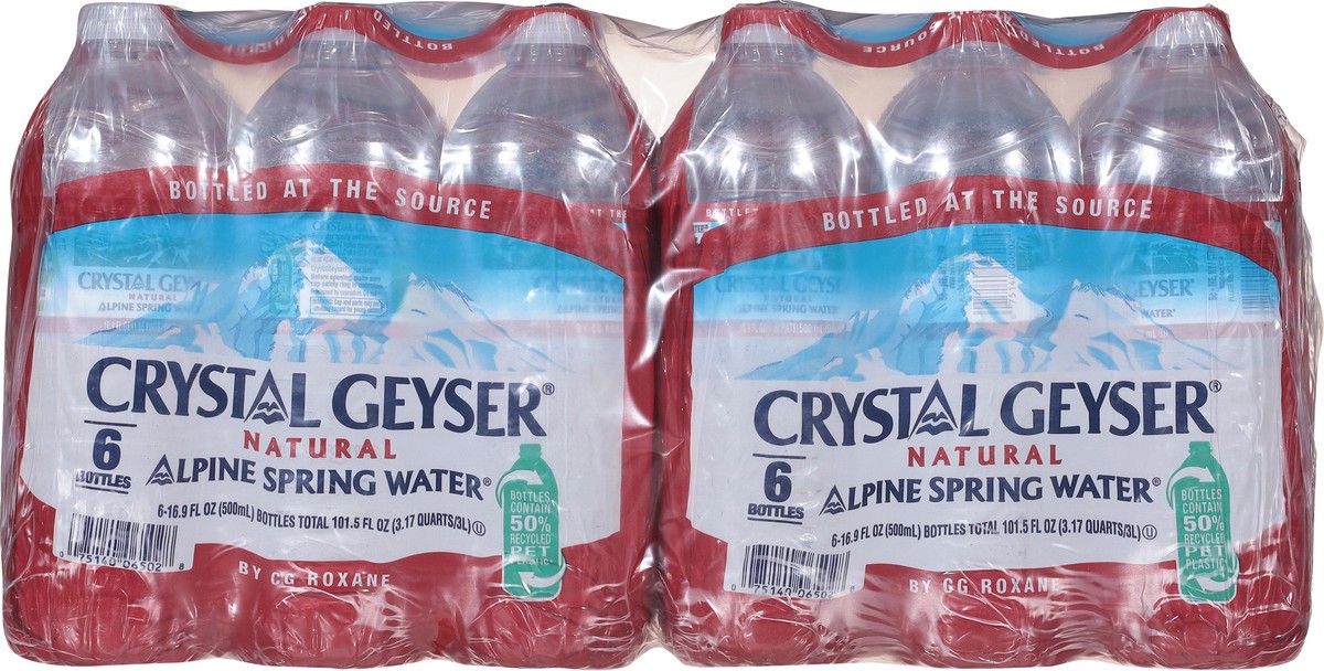slide 5 of 11, Crystal Geyser Natural Alpine Spring Water - 24 ct; 16.9 oz, 24 ct; 16.9 oz