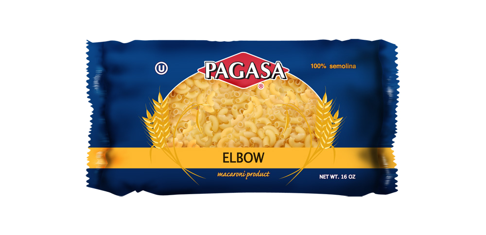 slide 1 of 1, Pagasa Semolina Elbows, 24 Oz., 1 ct