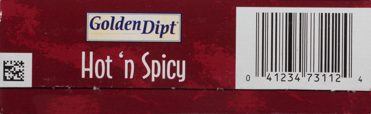 slide 7 of 10, McCormick Golden Dipt Fry Easy Hot'n Spicy Seasoned Chicken Fry Mix, 8 oz