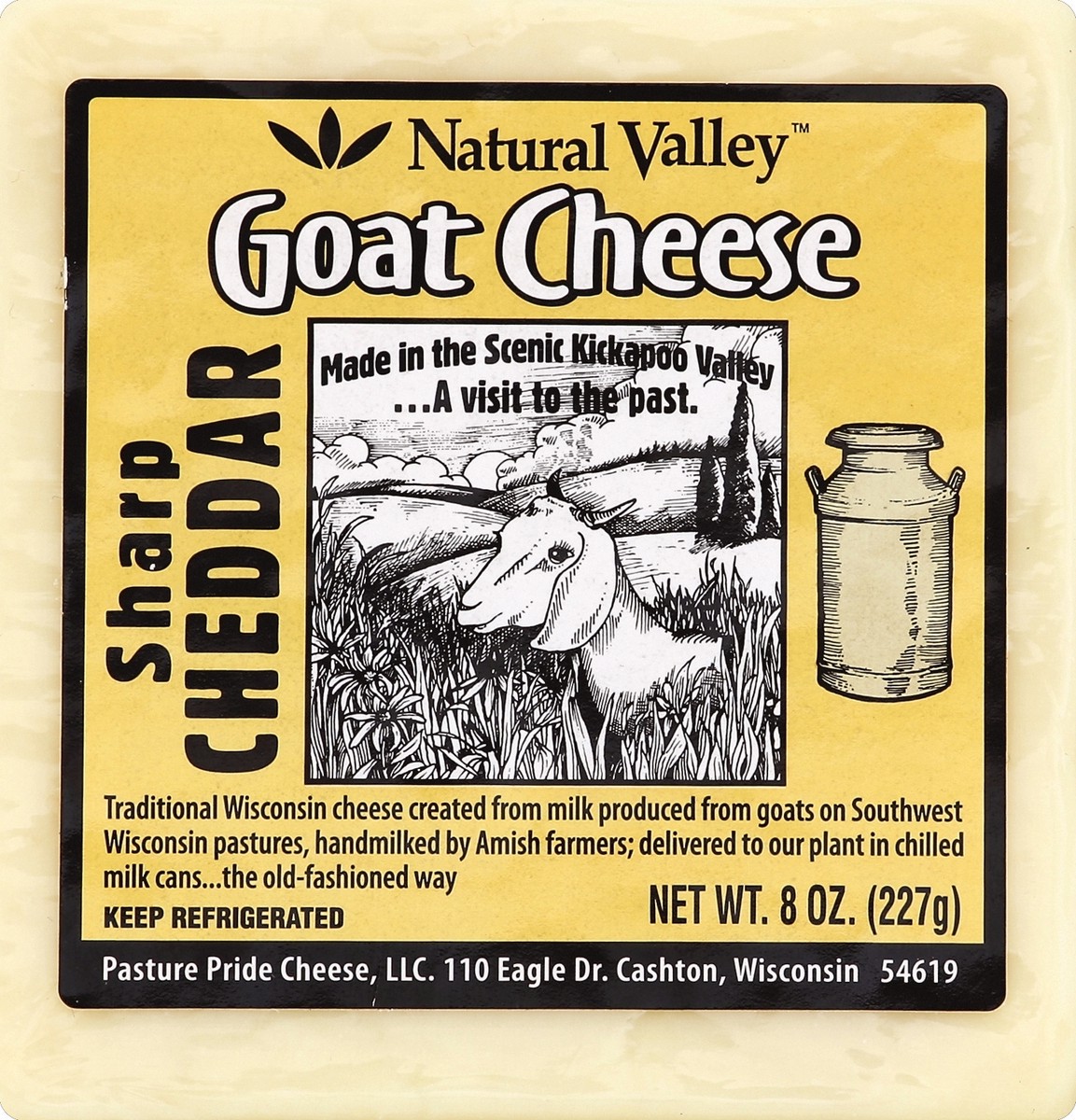 slide 3 of 5, Natural Valley Cheese 8 oz, 8 oz