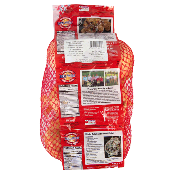 slide 3 of 5, Vidalia Sweet Onions, 3 lb