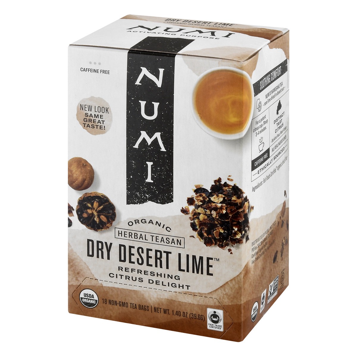 slide 7 of 12, Numi Organic Tea Bags Dry Desert Lime Tea - 18 ct, 18 ct