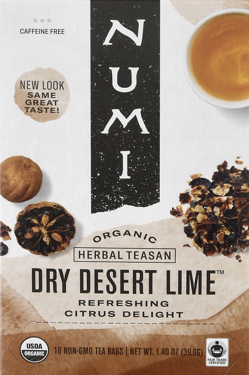 slide 5 of 12, Numi Organic Tea Bags Dry Desert Lime Tea - 18 ct, 18 ct