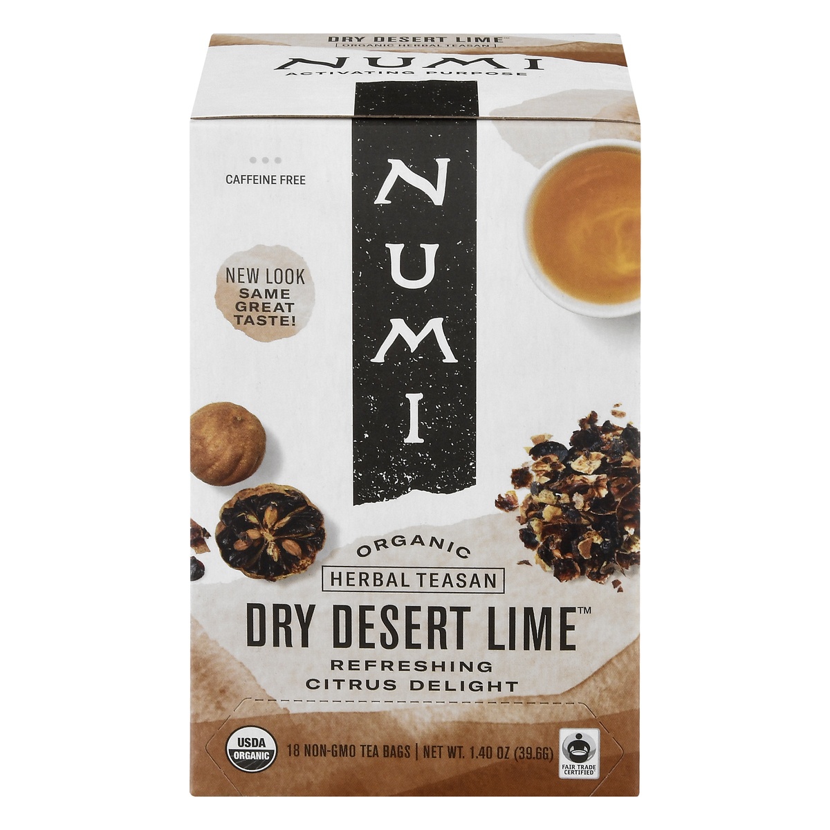 slide 1 of 1, Numi Organic Tea Bags Dry Desert Lime Tea 18 ea, 18 ct