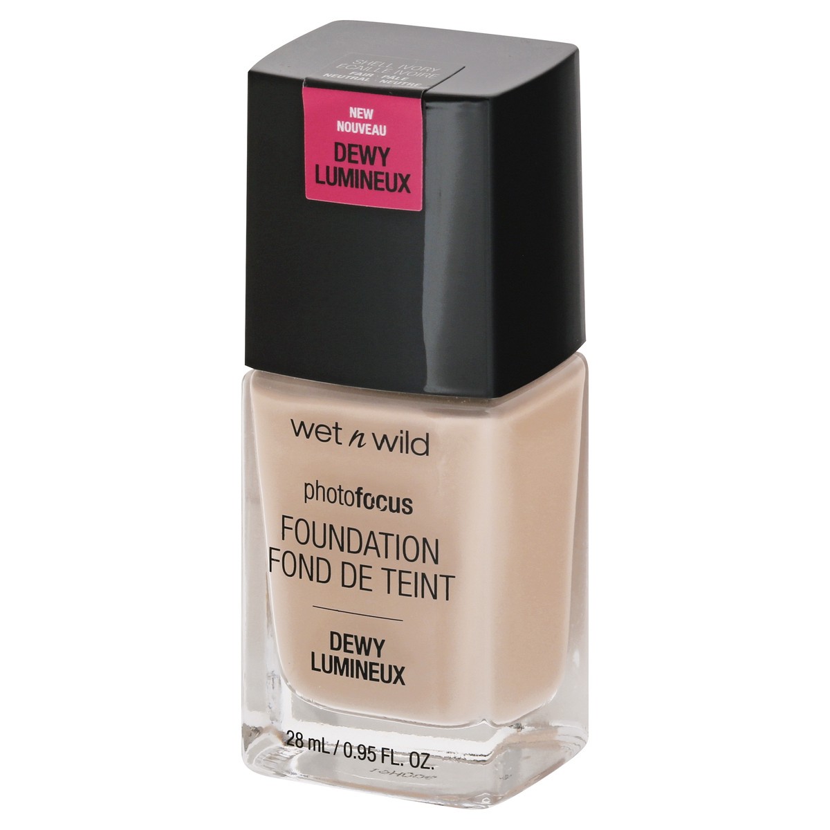 slide 3 of 9, wet n wild Photofocus Shell Ivory 1111518 Dewy Lumineux Foundation 0.95 oz, 0.95 fl oz