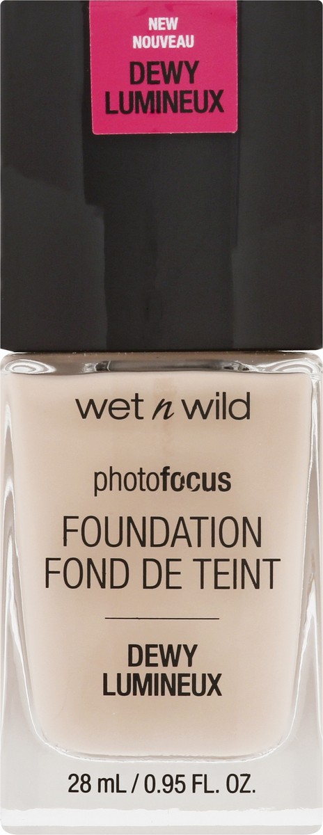 slide 8 of 9, wet n wild Photofocus Shell Ivory 1111518 Dewy Lumineux Foundation 0.95 oz, 0.95 fl oz