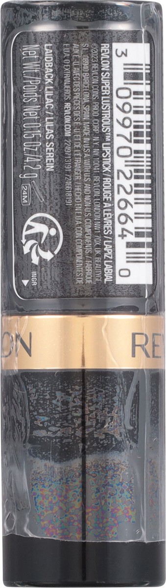 slide 5 of 13, Revlon Super Lustrous Laidback Lilac Creme 811 Lipstick 0.15 oz, 0.15 oz