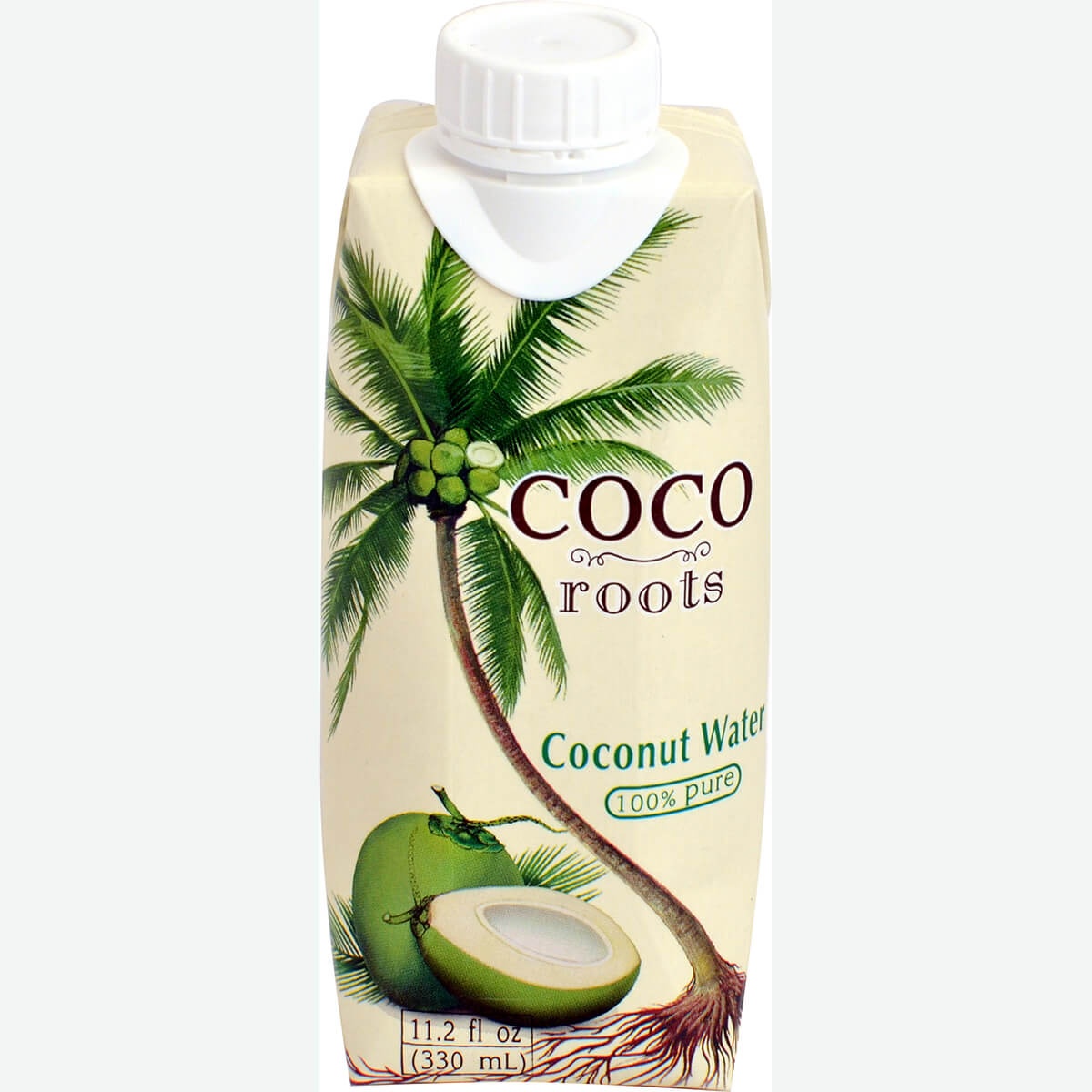 slide 1 of 1, Coco Roots Pure Coconut Water, 330 ml