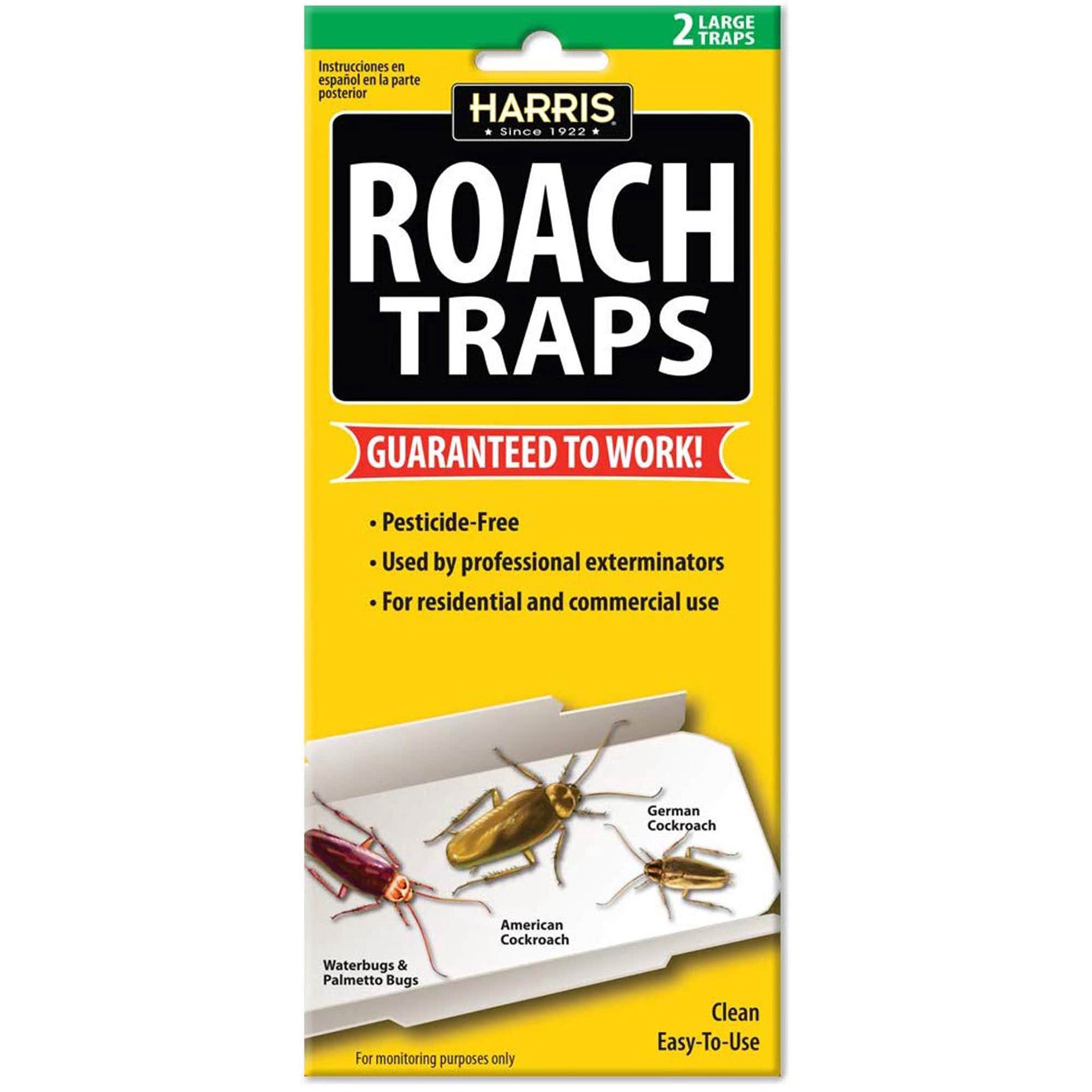 slide 1 of 6, Harris Roach Traps 2 ea, 2 ct
