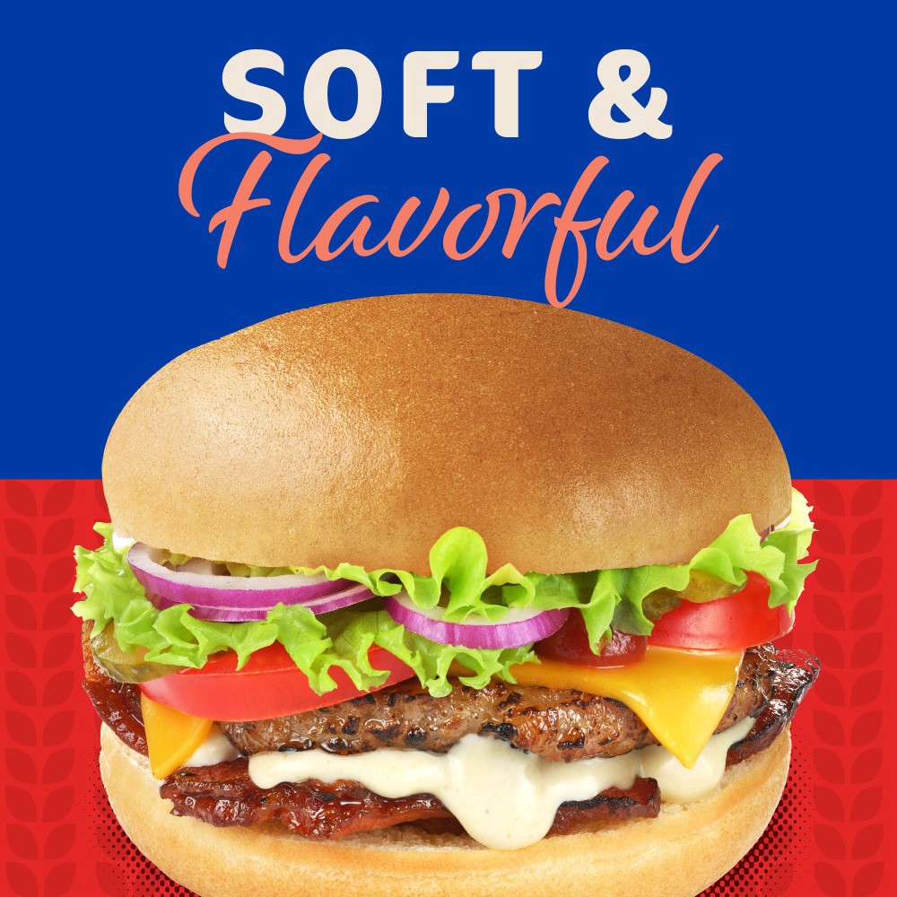 slide 4 of 4, Kroger White Hamburger Buns, 8 ct; 12 oz