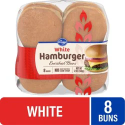 Kroger White Hamburger Buns