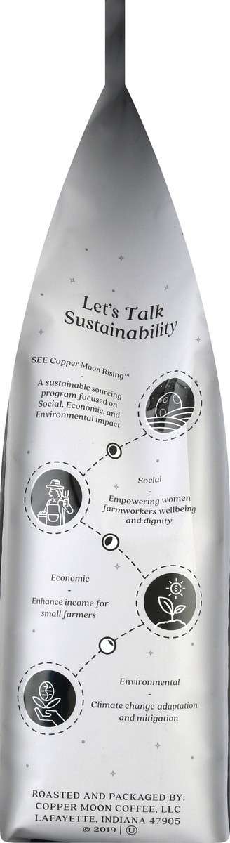 slide 4 of 11, Copper Moon Coffee Premium Ground Light Roast Bean Me Up Coffee Blend 12 oz, 12 oz