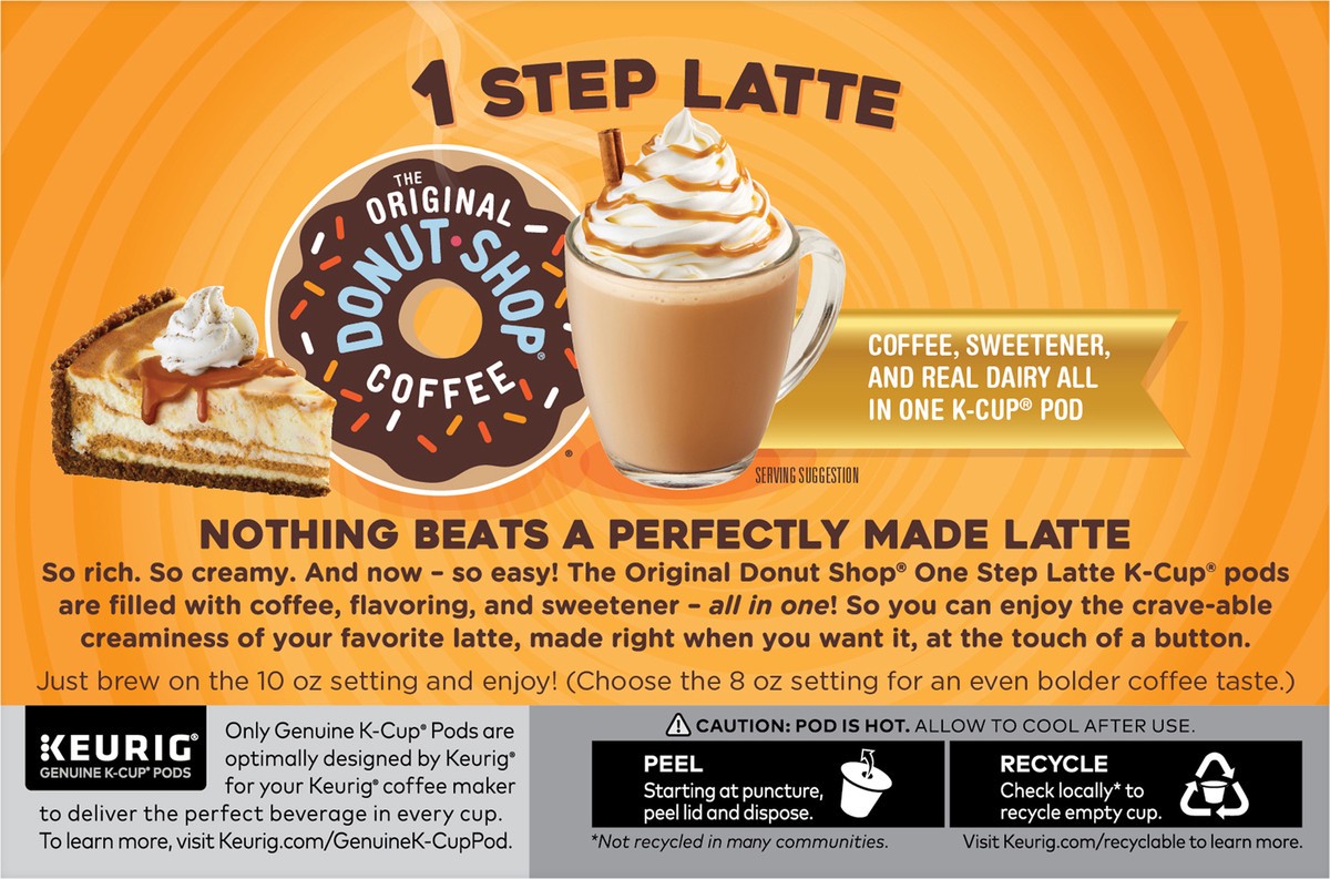 slide 4 of 13, The Original Donut Shop Pumpkin Caramel Cheesecake Latte- 10 ct, 10 ct
