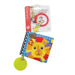 Infantino Link & Crinkle Animal Counting Book