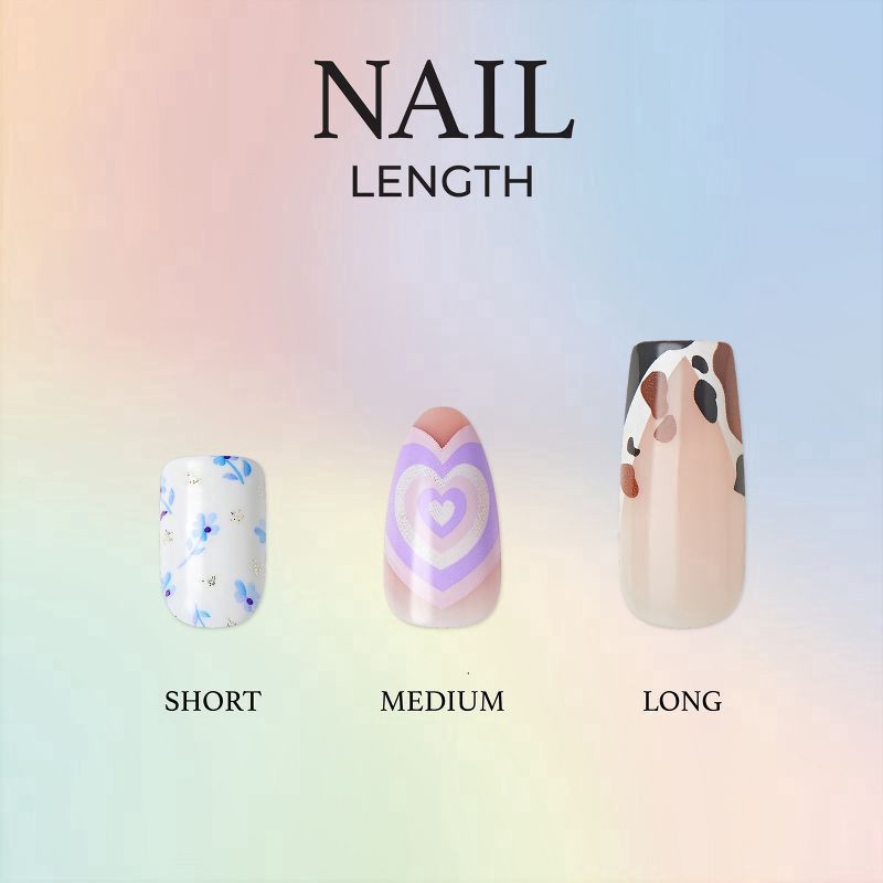 slide 5 of 11, KISS NAIL Ks Voguish Fantasy - Forever Young, 1 ct