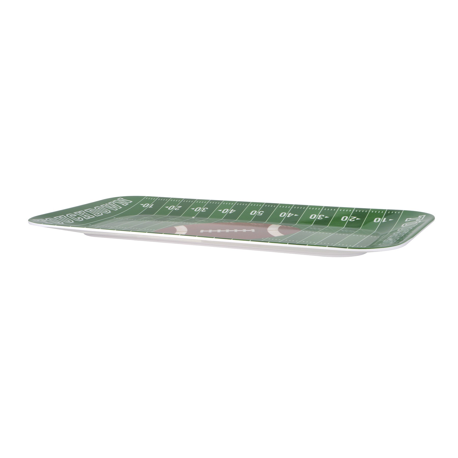 slide 2 of 2, 15.75" X 8" Touchdown Serving Tray By Celebrate It, 15.75 in x 8 in