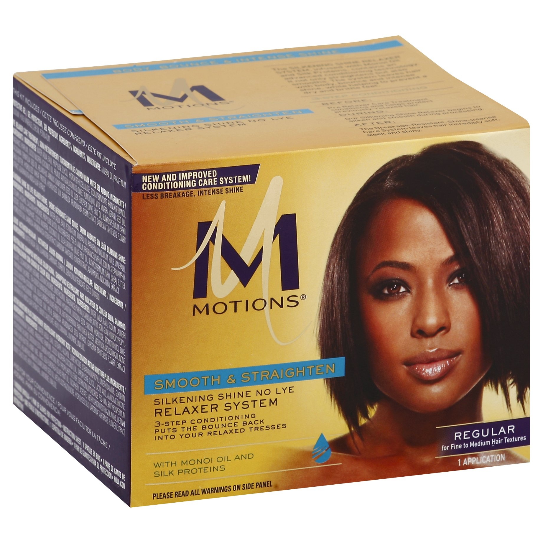 slide 1 of 1, Motions Smooth And Straighten No Lye Relaxer System, Regular, 1 ct