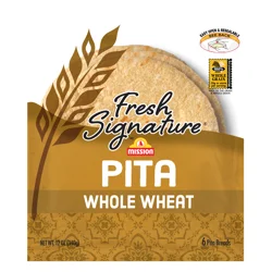 Mission Fresh Signature Pita Wheat