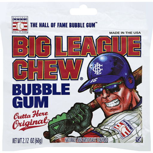 slide 4 of 4, Big League Chew Original Bubblegum, 2.12 oz