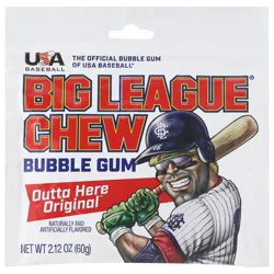 Big League Chew Outta Here Original Bubble Gum 2.12 oz