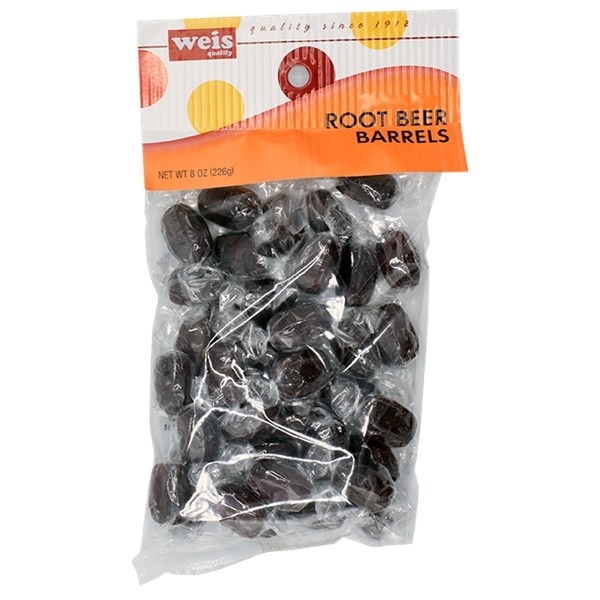 slide 1 of 1, Weis Quality Root Beer Barrels, 8 oz