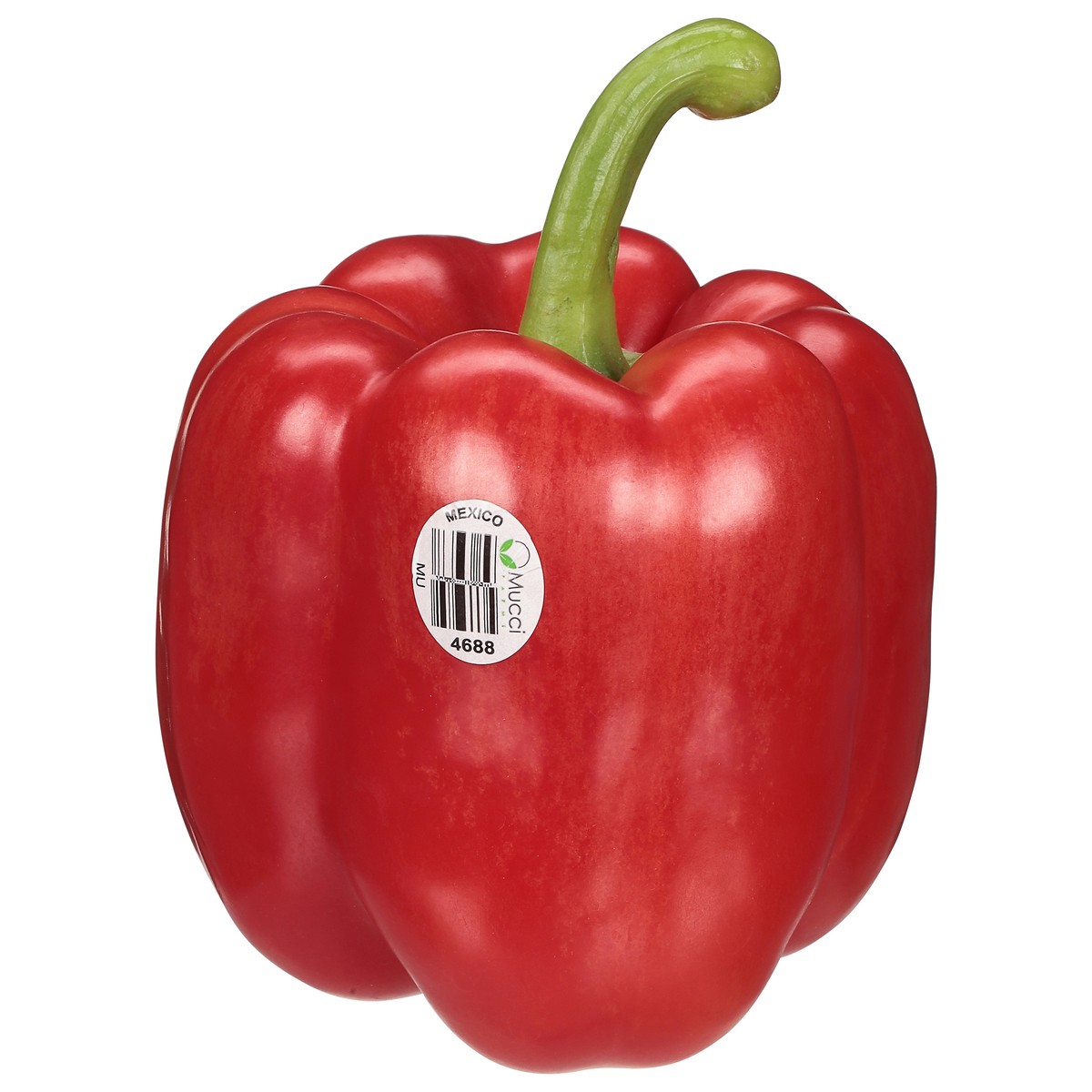 slide 3 of 4, Mucci Farms Red Bell Pepper XL-L 1 ea, 1 ct
