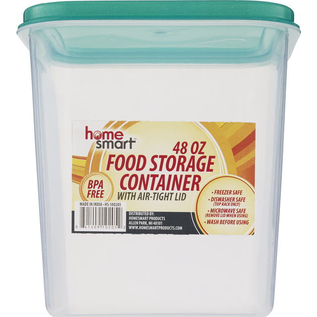 slide 1 of 1, INTERNATIONAL Square Tall 48 Oz Containerw/Lid, 1 ct