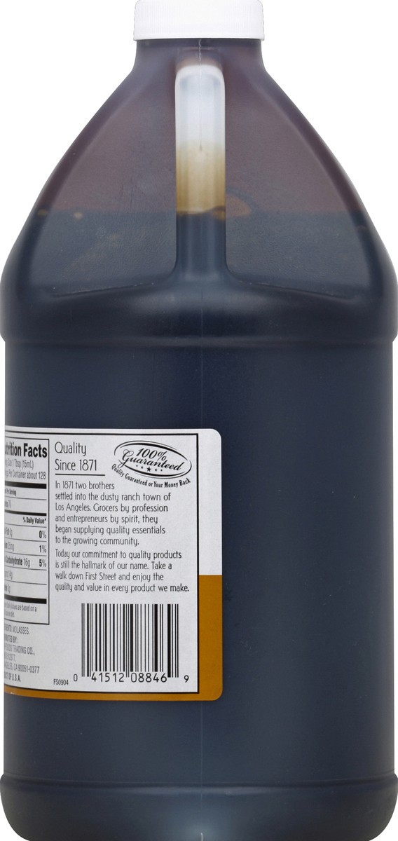 slide 5 of 6, First Street Light And Sweet Molasses, 64 oz