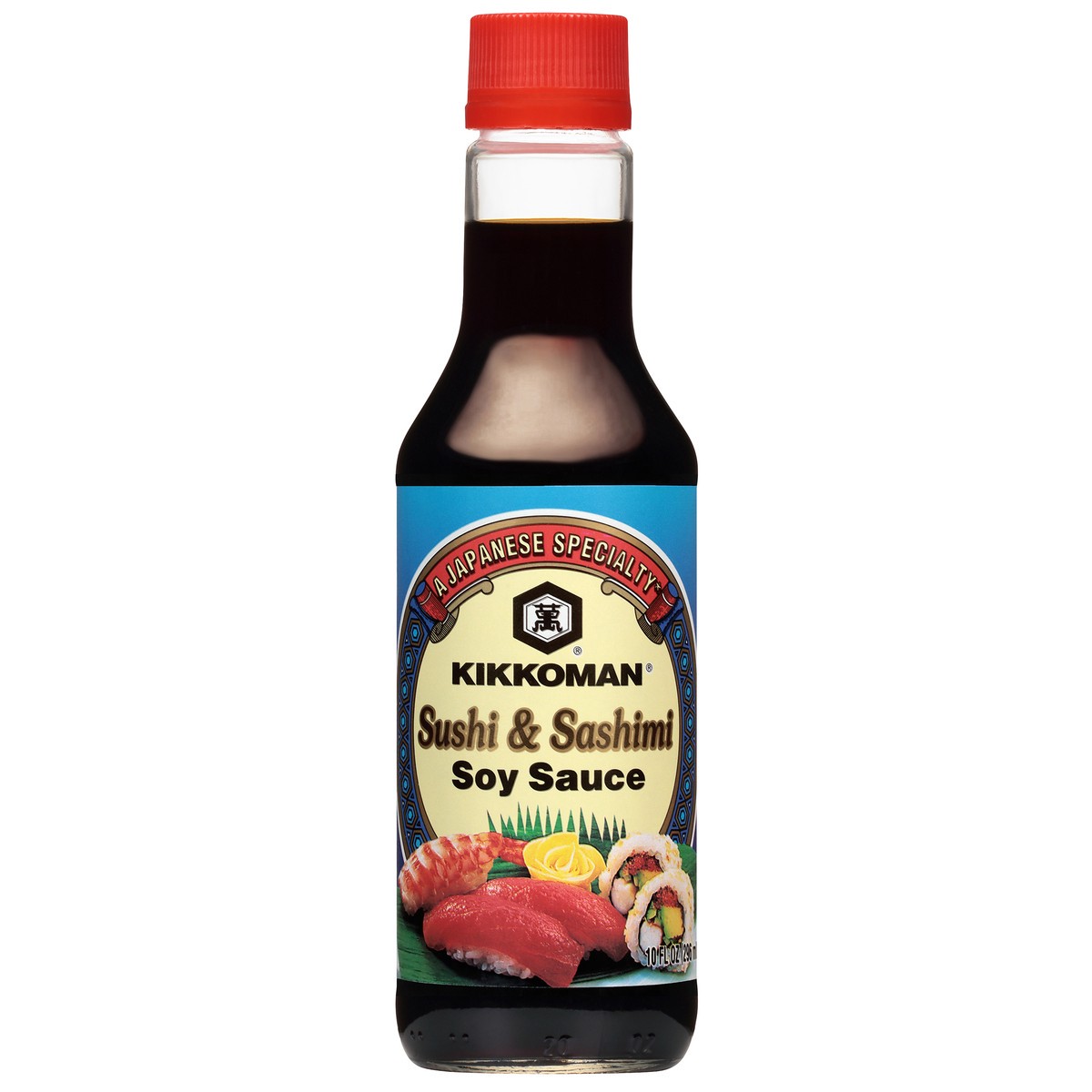 slide 12 of 12, Kikkoman Sushi & Sashimi Soy Sauce 10 fl oz, 10 fl oz