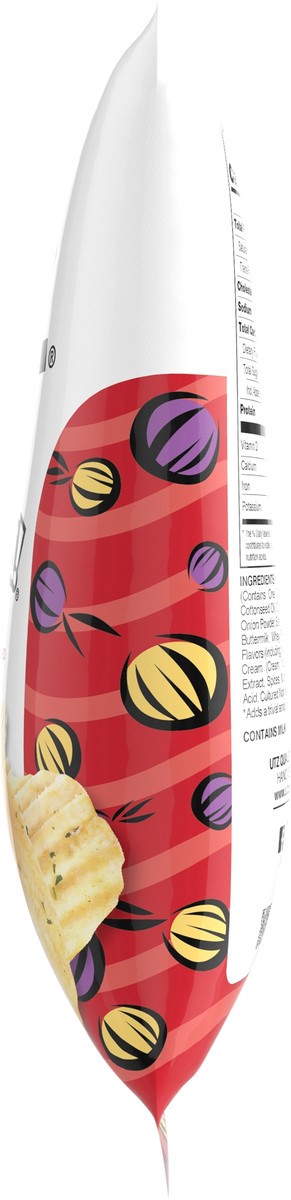 slide 3 of 7, Utz 2.75 oz Utz Heluva Good! French Onion Wavy Potato Chips, 2.75 oz