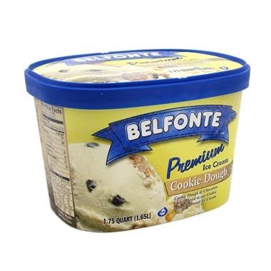 slide 1 of 1, Belfonte Cookie Dough Ice Cream, 1.75 qt