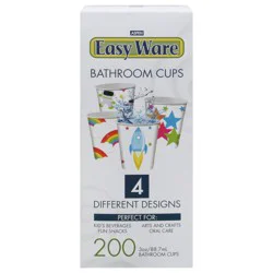 Aspen Easy Ware Bathroom Cups - Assorted