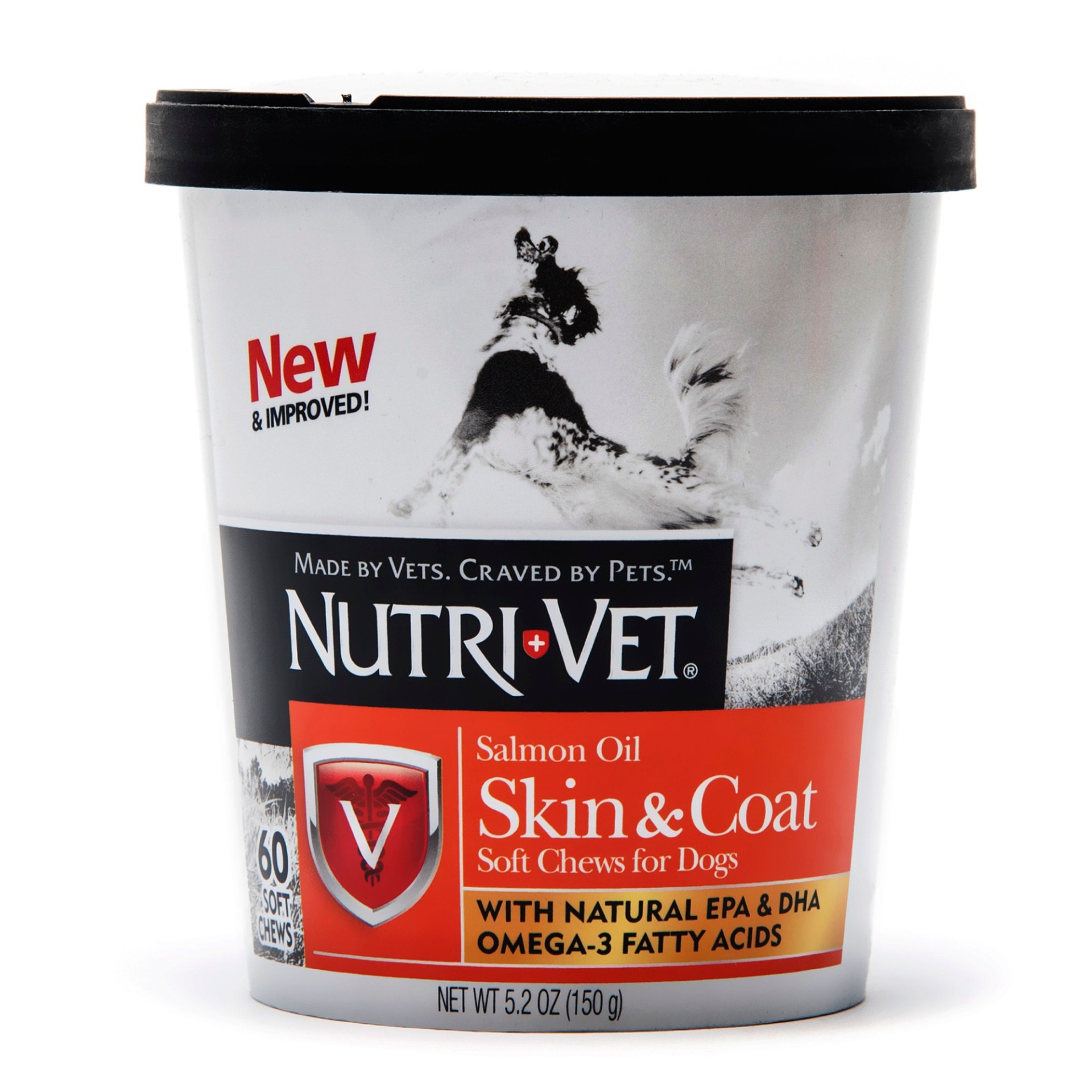 slide 1 of 1, Nutri-Vet Skin & Coat Soft Chews, 0.35 lb